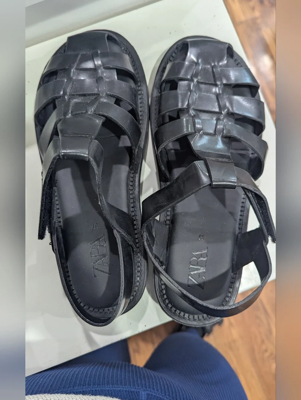 zara fisherman sandals - Picture 3 of 5